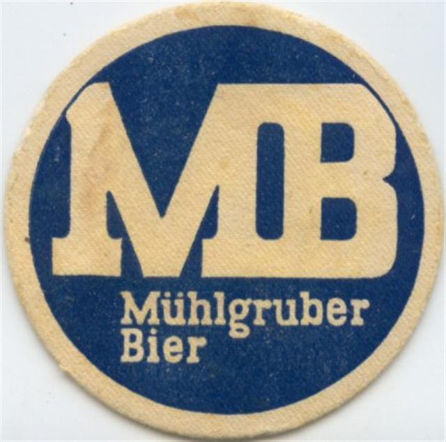 pfarrkirchen o-a mhlgruber rund 1a (215-mb-blau)